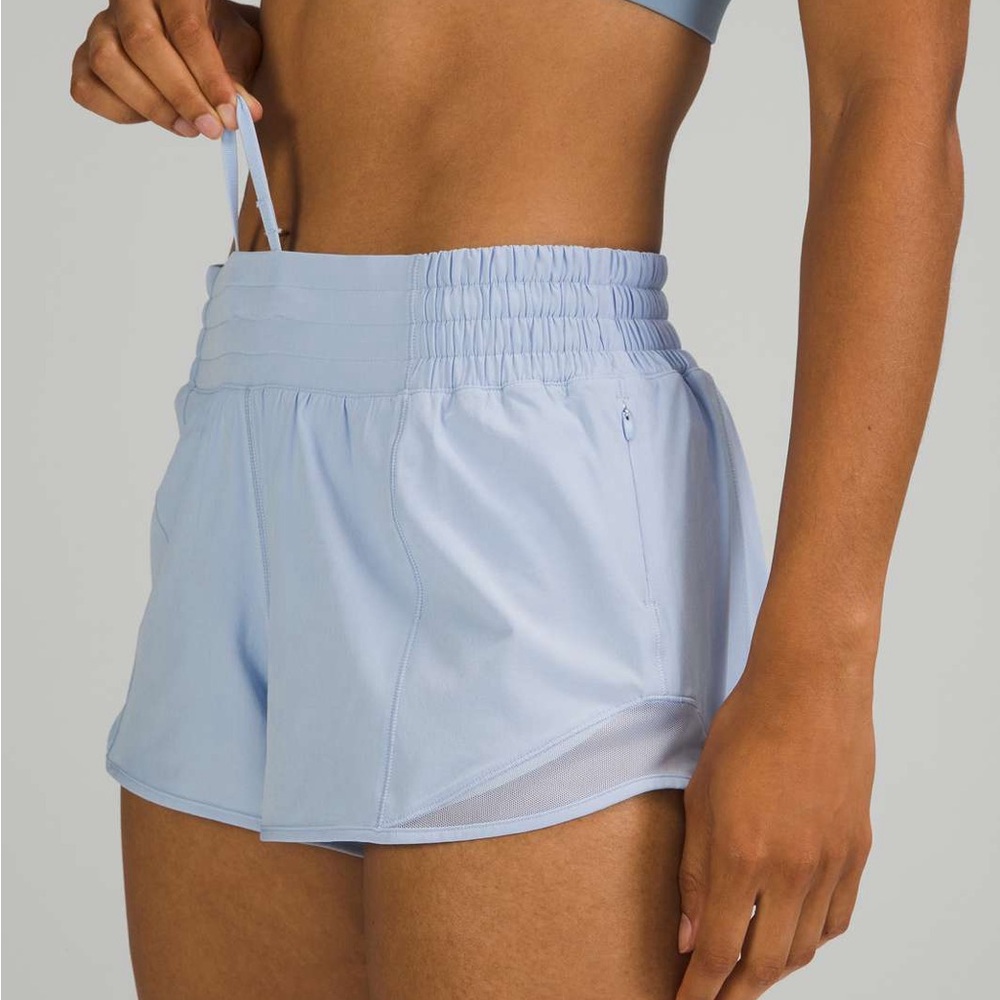 Lulu blue linen hotty hots